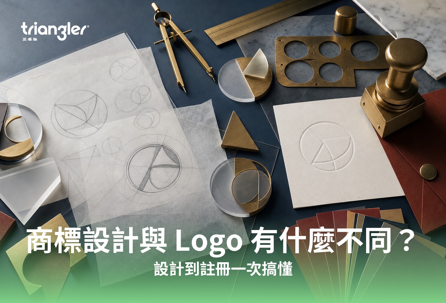 商標設計與 Logo 有什麼不同、設計到註冊一次搞懂